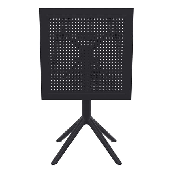 Furnlink Siesta Exclusive Sky Folding Table 60 Square - Anthracite - Image 7