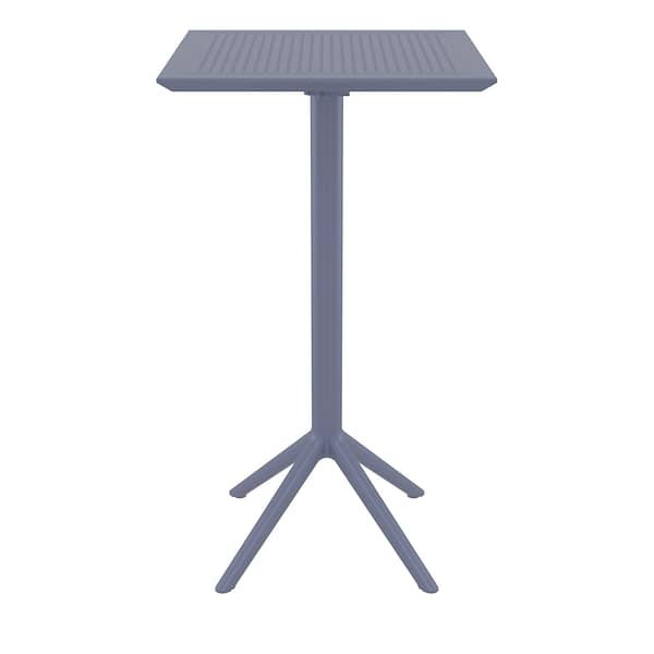 Furnlink Sky Folding Bar Table 60 Square - White - Image 10