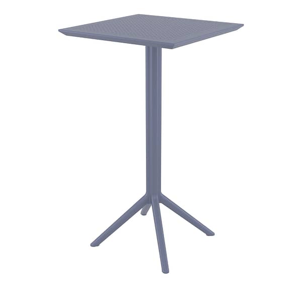 Furnlink Sky Folding Bar Table 60 Square - White - Image 11