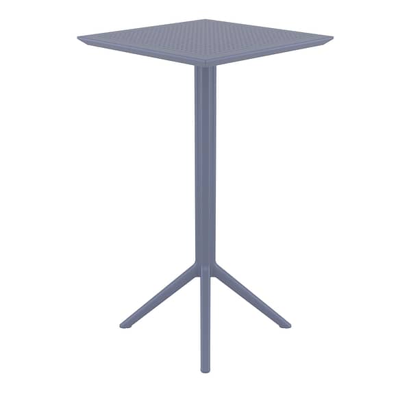Furnlink Sky Folding Bar Table 60 Square - White - Image 12