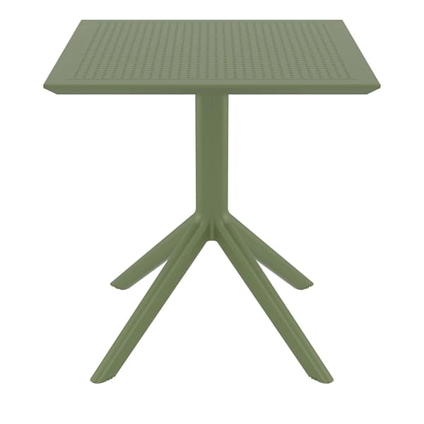 Furnlink Siesta Sky Table 70 - Olive Green - Image 2