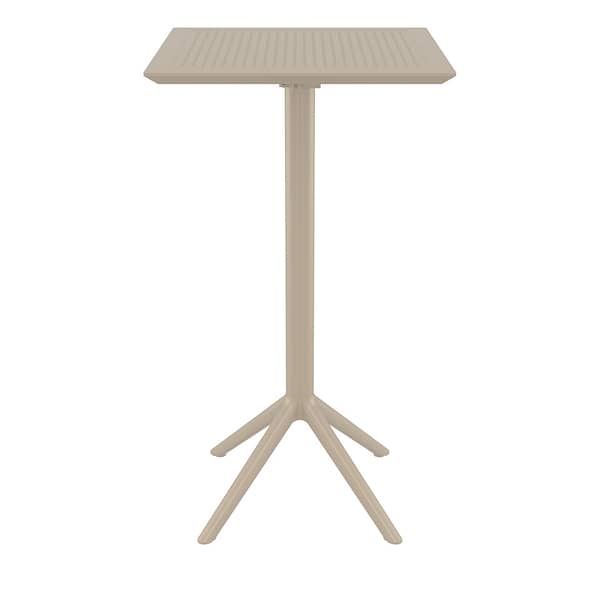 Furnlink Sky Folding Bar Table 60 Square - White - Image 18