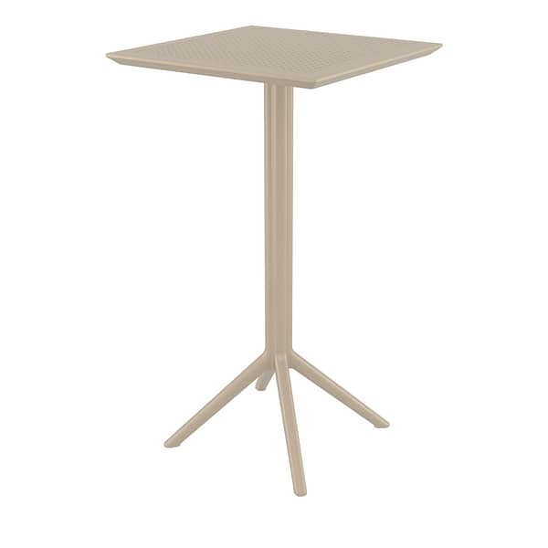 Furnlink Sky Folding Bar Table 60 Square - White - Image 19