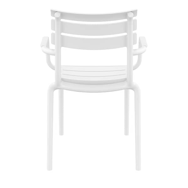 Black Paris Stacking Armchair - Indoor/Outdoor Seating Solution - Image 27