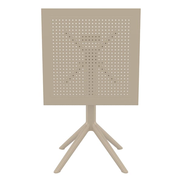 Furnlink Siesta Exclusive Sky Folding Table 60 Square - Anthracite - Image 23
