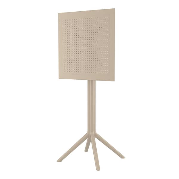 Furnlink Sky Folding Bar Table 60 Square - White - Image 24
