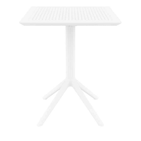 Furnlink Siesta Exclusive Sky Folding Table 60 Square - Anthracite - Image 26