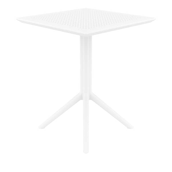 Furnlink Siesta Exclusive Sky Folding Table 60 Square - Anthracite - Image 28