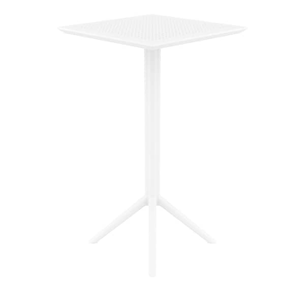 Furnlink Sky Folding Bar Table 60 Square - White - Image 28