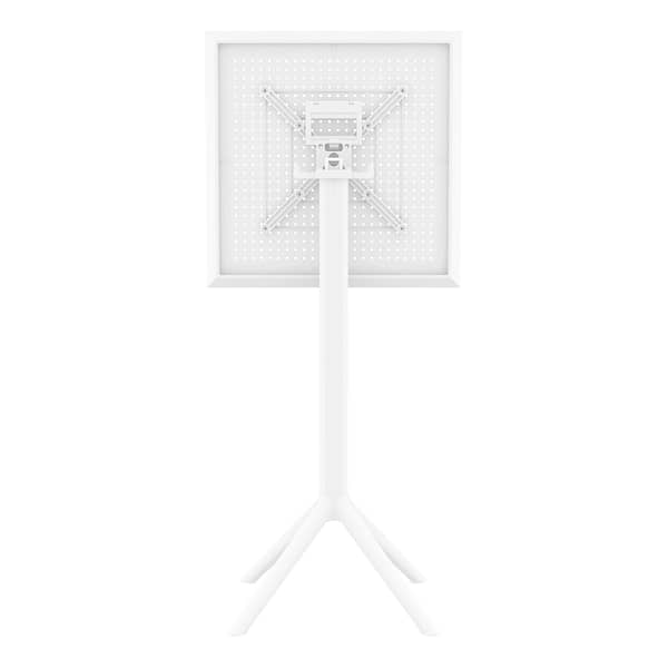 Furnlink Sky Folding Bar Table 60 Square - White - Image 29