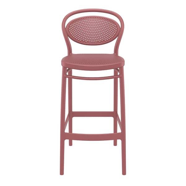 Marcel Barstool 75 - Marsala by Siesta - Image 5