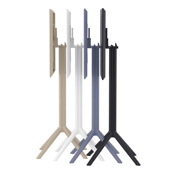 Furnlink Sky Folding Bar Table 60 Square - White - Image 35