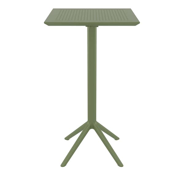 Furnlink Sky Folding Bar Table 60 Square - White - Image 36