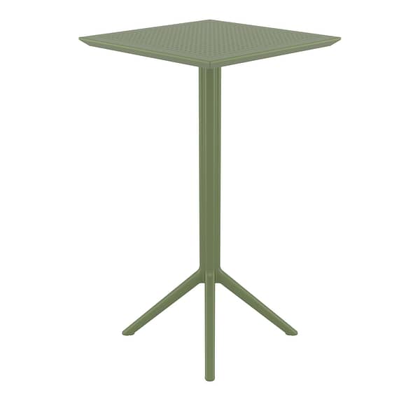 Furnlink Sky Folding Bar Table 60 Square - White - Image 38