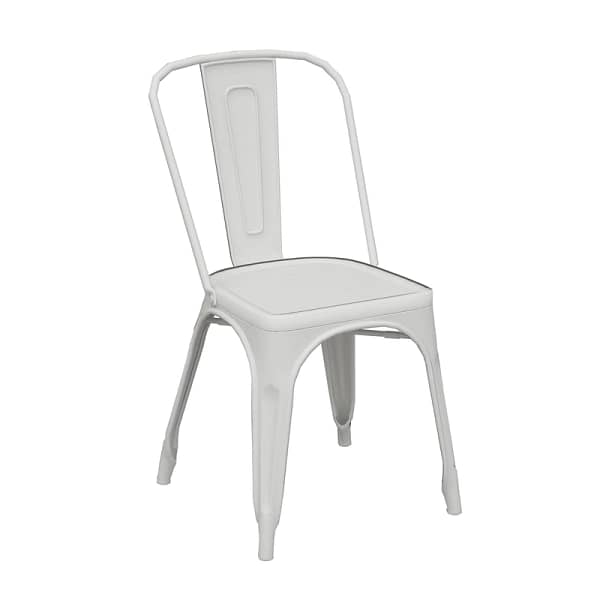 Riviera Chair in Pristine White - Pack of 4