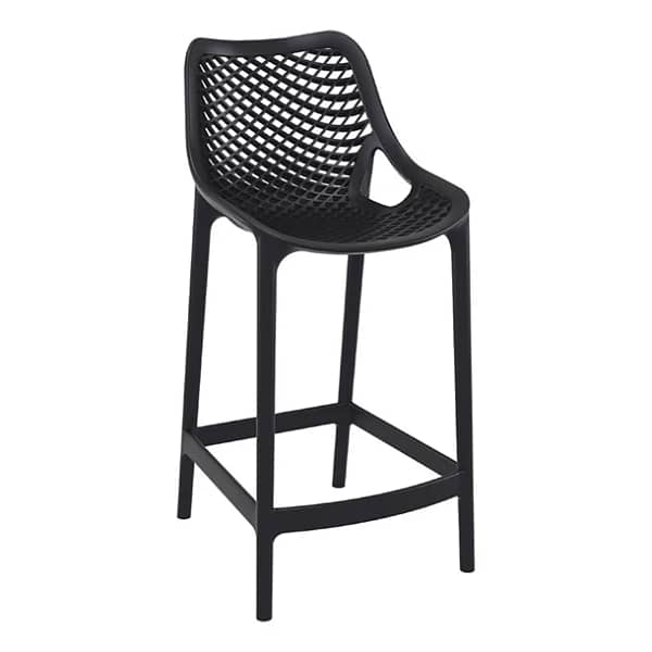 Furnlink Siesta Exclusive Air Barstool 75 - Black - Image 4