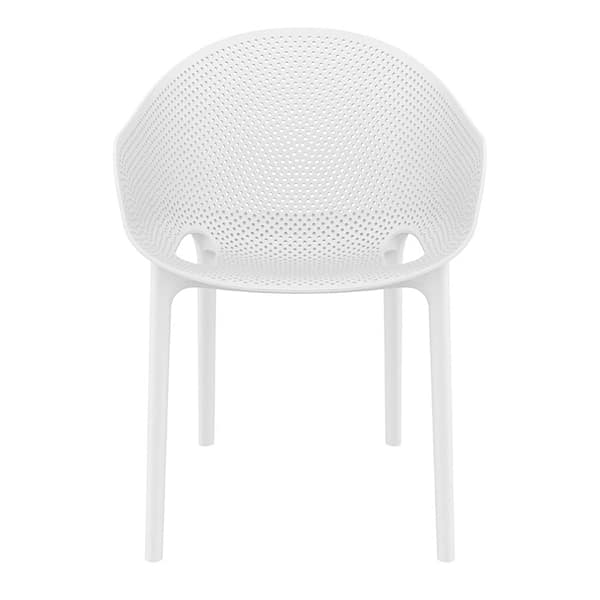 Siesta Sky Pro Chair in White | Polypropylene | CATAS Certified | Stackable - Image 2