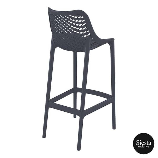 Furnlink Siesta Exclusive Air Barstool 75 - Anthracite - Image 5