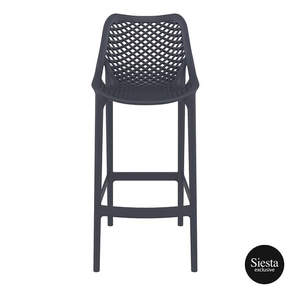 Furnlink Siesta Exclusive Air Barstool 75 - Anthracite - Image 2