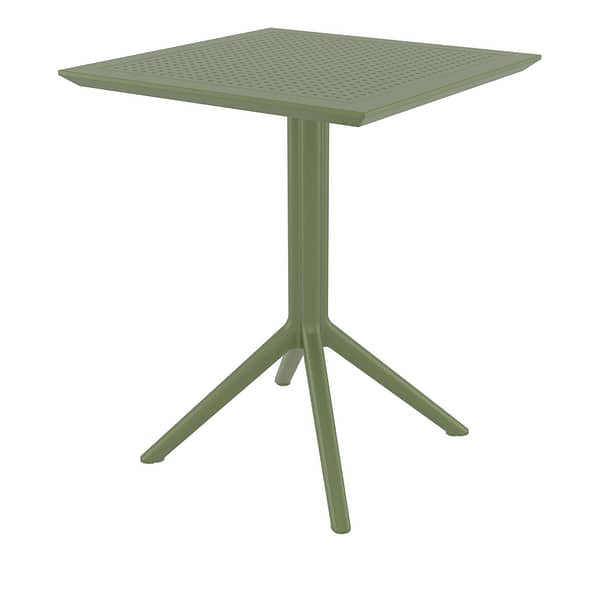 Furnlink Siesta Sky Folding Table 60 Square - White - Image 4