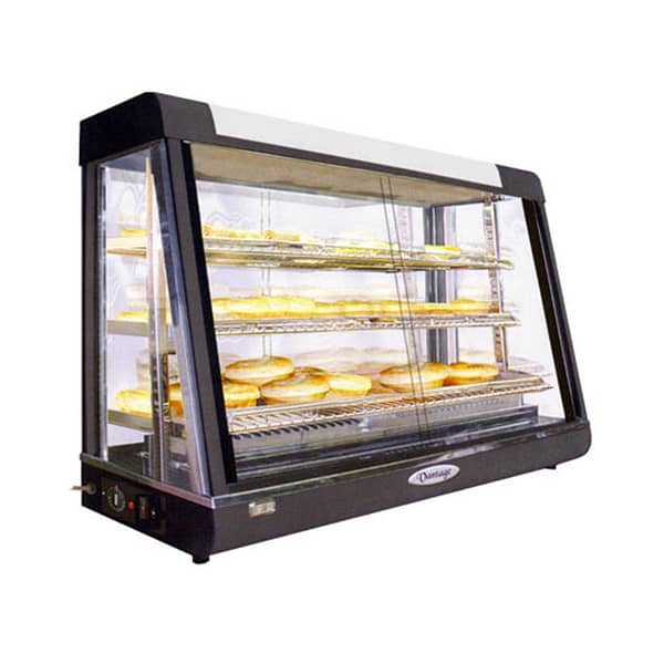 Benchstar Pie Warmer & Hot Food Display - Thermostatic Control, Durable PW-RT/900/1