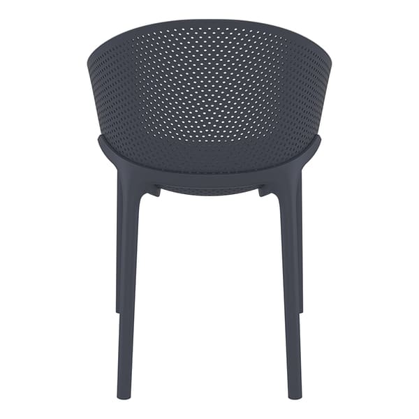 Sky Pro Chair - Anthracite ProPoly Stackable Chair - All-Weather Resistant - Image 21