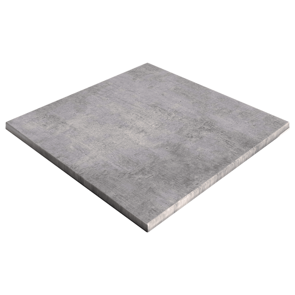 City Furnlink Werzalit Duratop 800mm Square Tabletop - Weather-Resistant & Durable