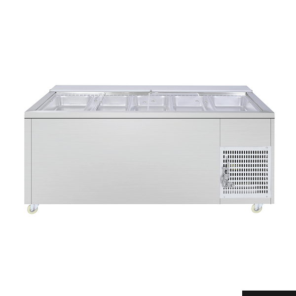 Thermaster PG180FE-XB Wet & Dry Bain Marie Display – 5x GN, 800L, Heated - Image 2