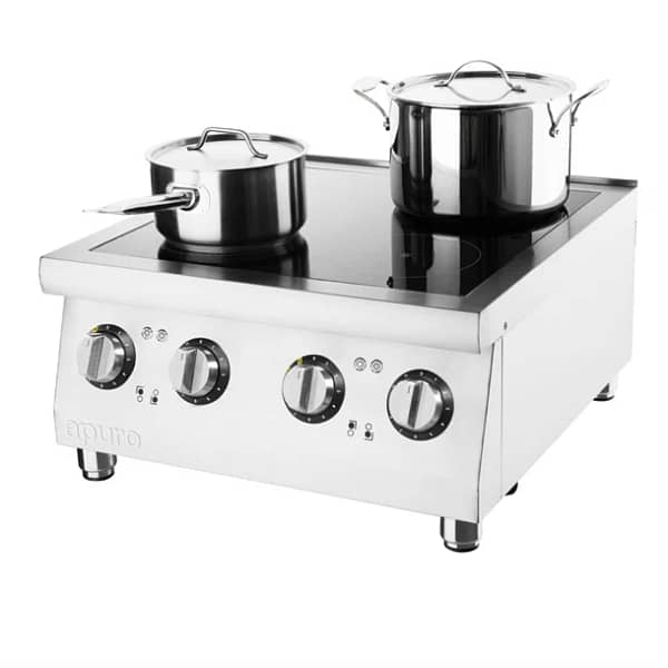 Apuro Induction Hob Four Zone - 2x3kW - Image 6