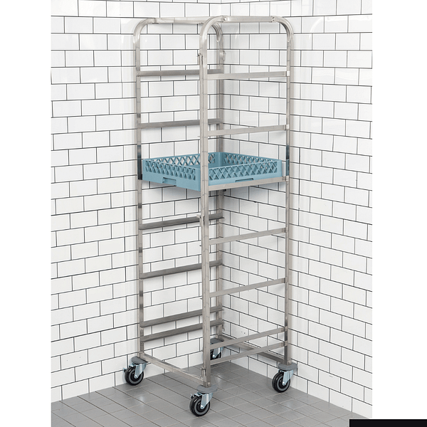 Modular System Dishwasher Basket Trolley 6 Tray 404092 - Image 2