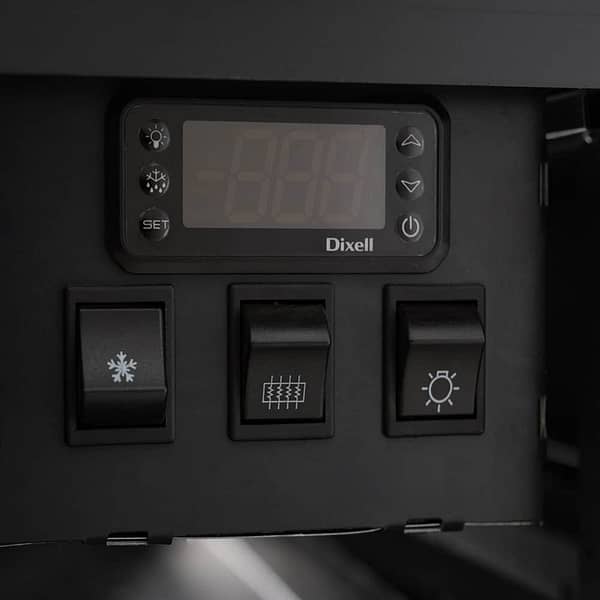 Bromic DD2500CG-NR Deli Display Fridge – 2580mm Curved Glass, LED - Image 6