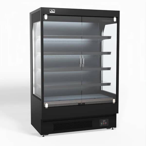 AG MSD1300 1315mm Multi Deck Showcase 2 Door Glass Fridge | Commercial - Image 3