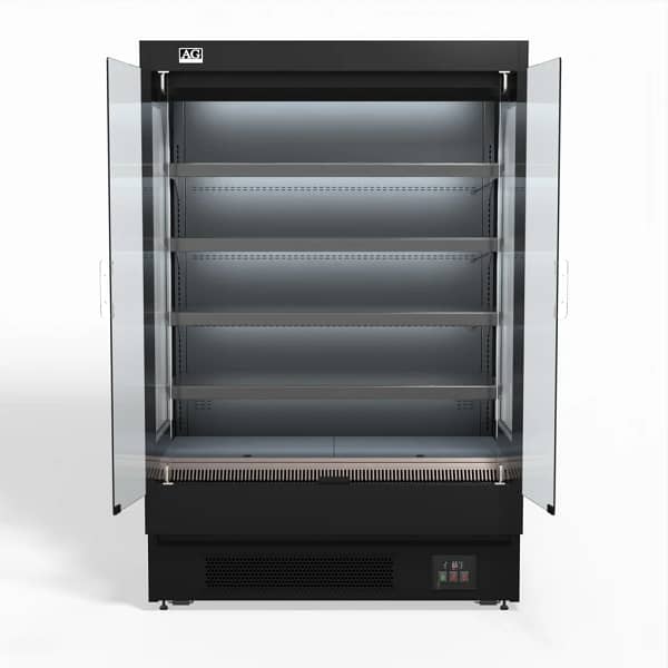 AG MSD1300 1315mm Multi Deck Showcase 2 Door Glass Fridge | Commercial - Image 4