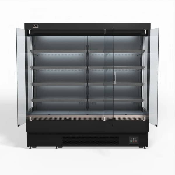 Multi Deck Showcase Fridge With Doors 2m - Image 5