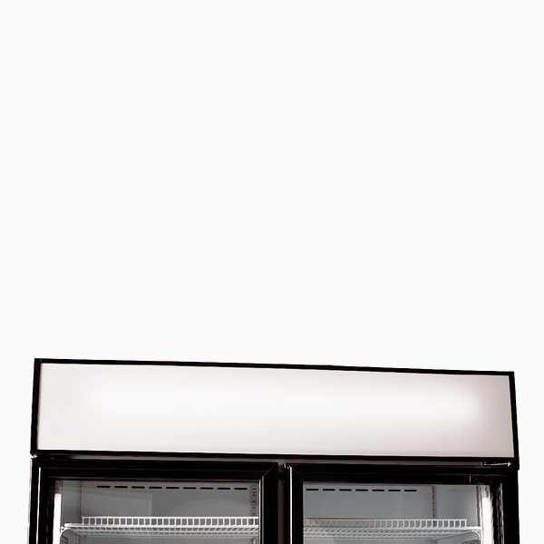 Bromic GM0900LBECO Upright Display Fridge - 885L, 2 Doors, Flat Glass, Black - Image 7