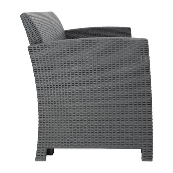 Bolero DR309 Armchair & Table Set – Grey, Outdoor Use - Image 3