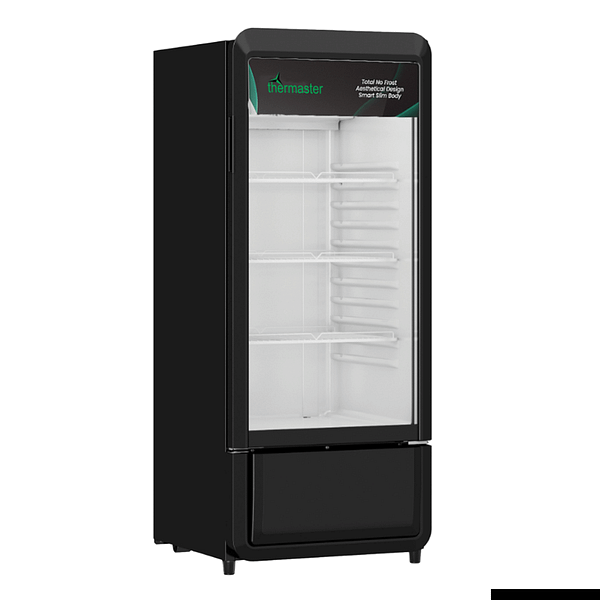 Thermaster SDC-178B Upright Glass Door Beverage Fridge - Commercial Use