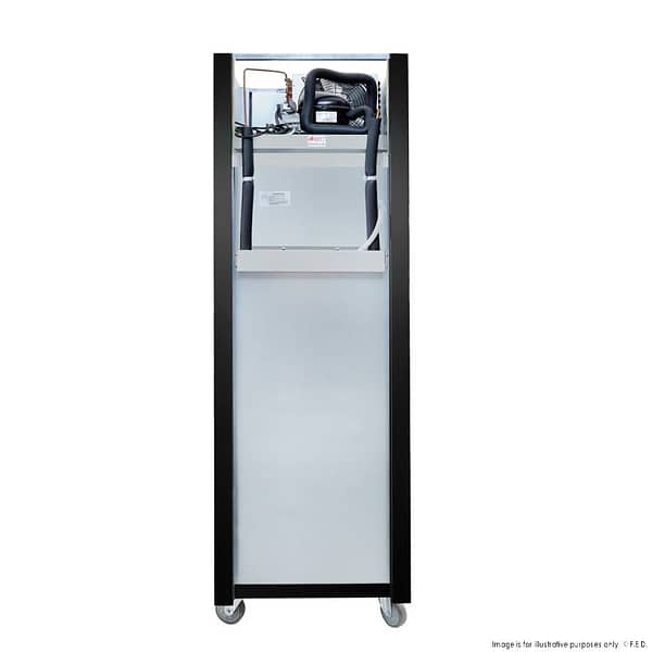 Thermaster SUCG500B Single Glass Door Fridge – 500L Black | 2–5°C - Image 4