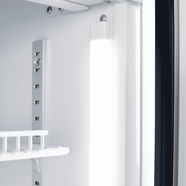 Bromic GM0900LWECO Upright Display Fridge – 885L, 2 Doors, Flat Glass, White - Image 7