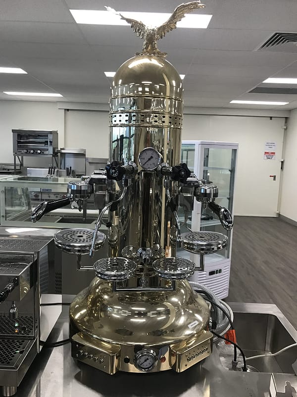 Bezzera BZEAGLEG2E 2 Group Gold Espresso Machine | Classic Italian Elegance - Image 3