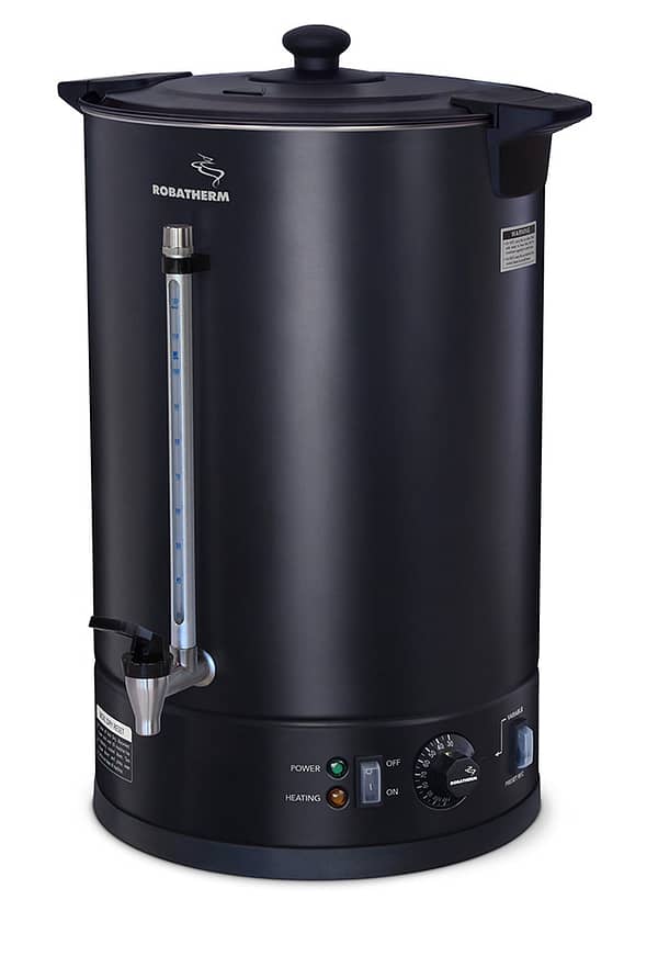 Robatherm Black Double Skinned Hot Water Urn UDB10VP - Image 2