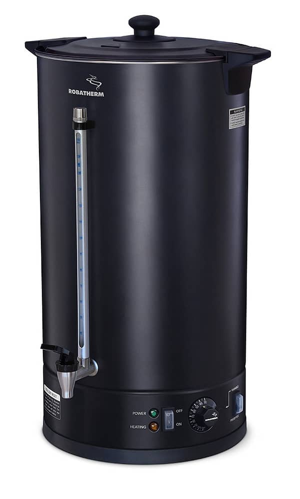 Robatherm Black Double Skinned Hot Water Urn UDB10VP - Image 3
