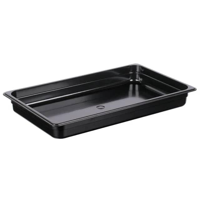 1/1 size black Black Polycarbonate pan