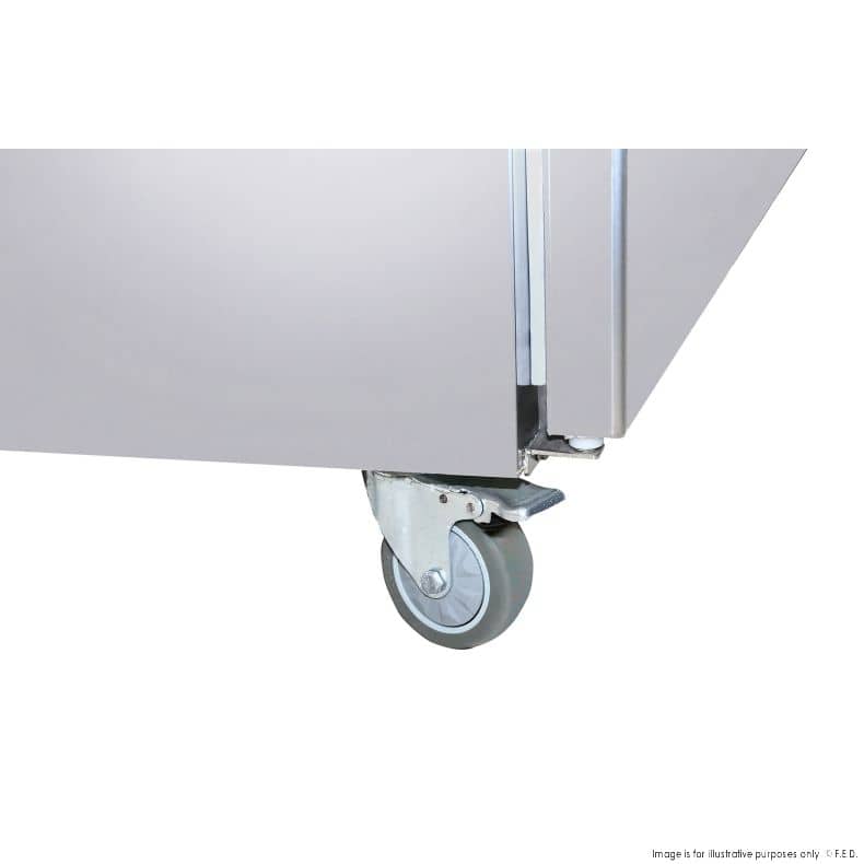 Thermaster Three Door SS Upright Storage Freezer - SUF1500 - Image 7