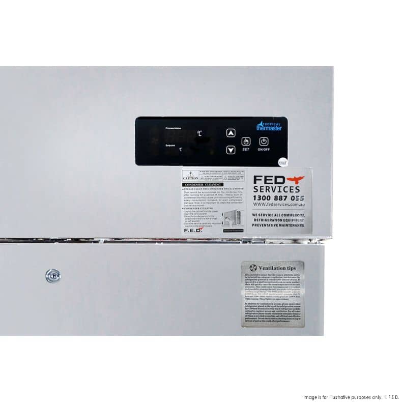 Thermaster Three Door SS Upright Storage Freezer - SUF1500 - Image 8