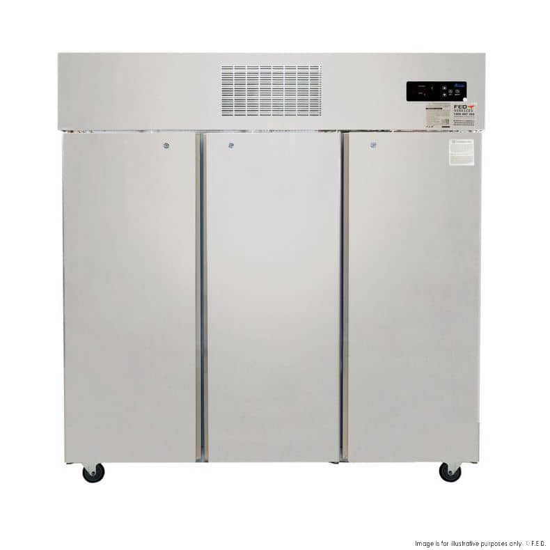 Thermaster Three Door SS Upright Storage Freezer - SUF1500 - Image 3