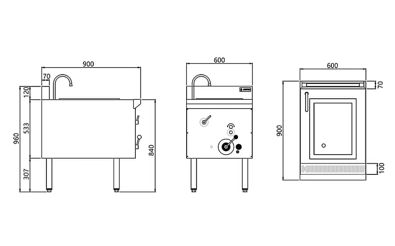 JASPER Multi-Function Cooker LPG (JA-NC-L) - Gas Cooktop for Asian Cuisine - Image 2