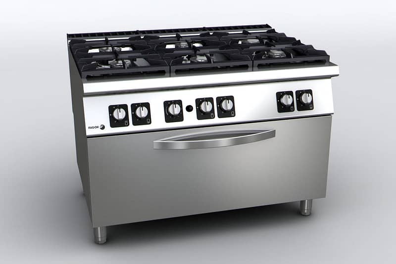 Fagor Kore 900 Series Gas 6 Burner with Gas Oven - C-G961OPH - Image 3