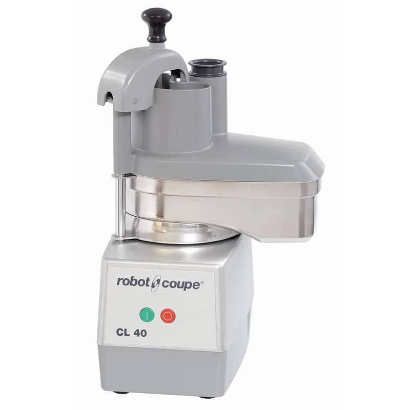 Robot Coupe CL 40 Compact Vegetable Cutter – Made in France, 50kg/hr Output, Tabletop Design