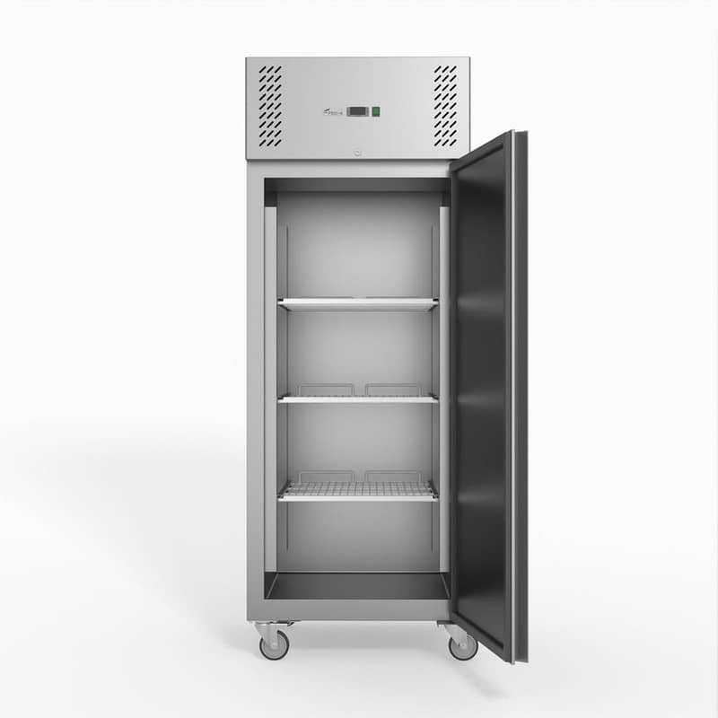 FED-X XURC650SFV Stainless Steel Single Door Fridge – 650L Commercial Refrigerator - Image 2